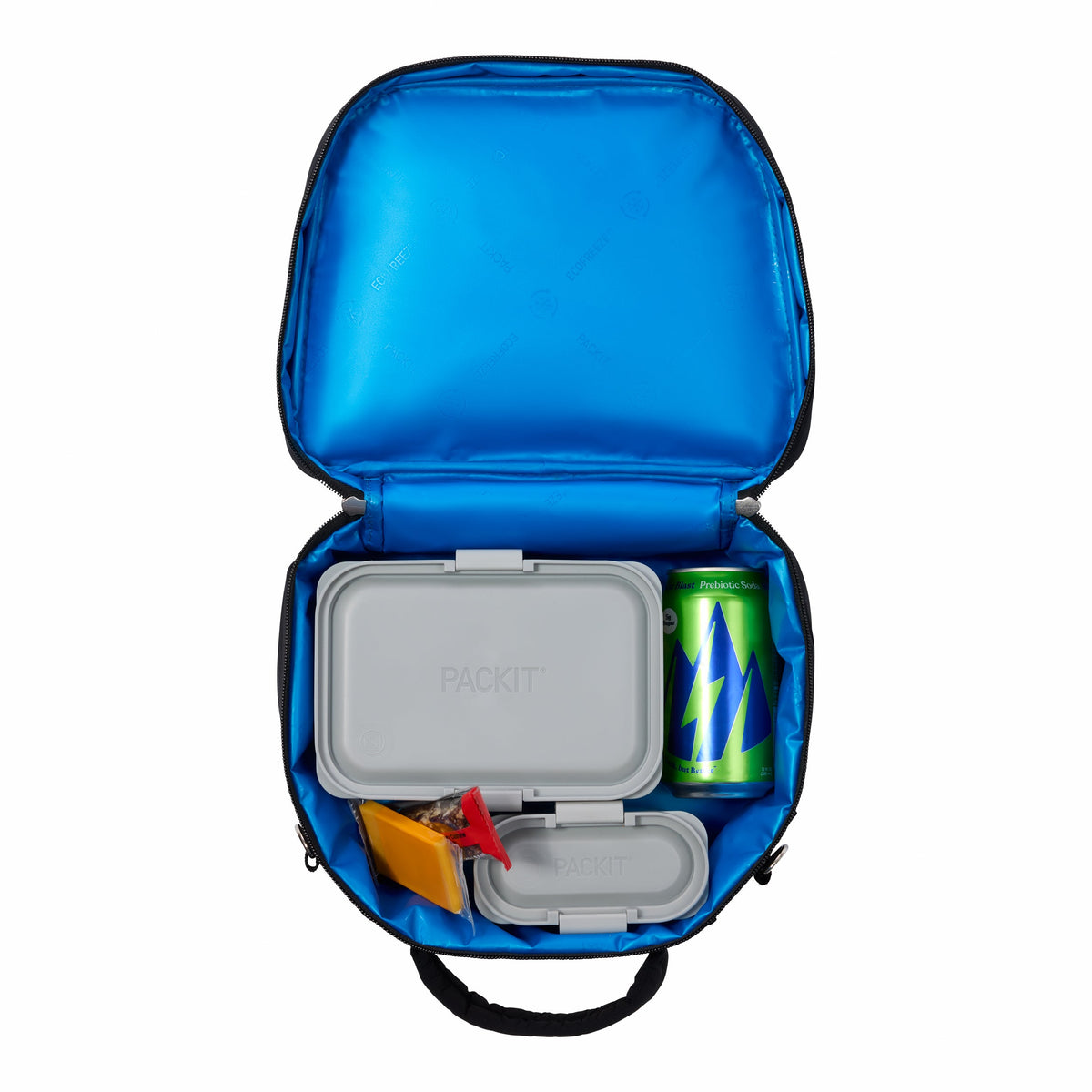 freezable-york-lunch-bag-a5 York-Lunch-Bag-Black-Top-Down-Food-Combo-Lores.jpg